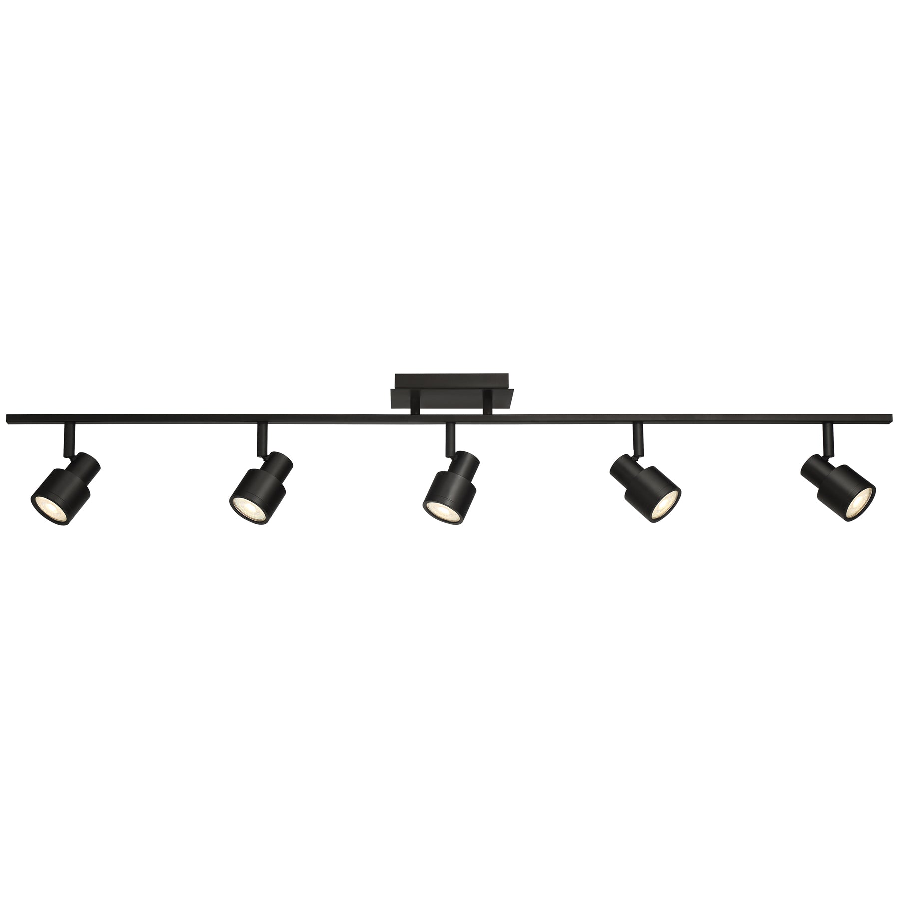 Lincoln 6.5" LED Contemporary Track Lighting Fixture Matte Black