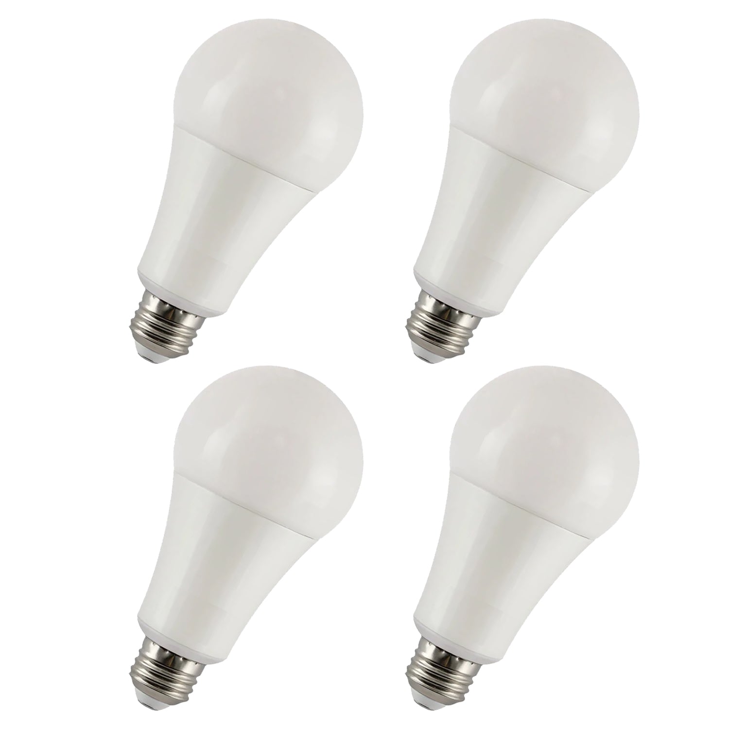 A19 LED Bulb, 1600 Lumens, Dimmable, Energy Star (4 Pack)
