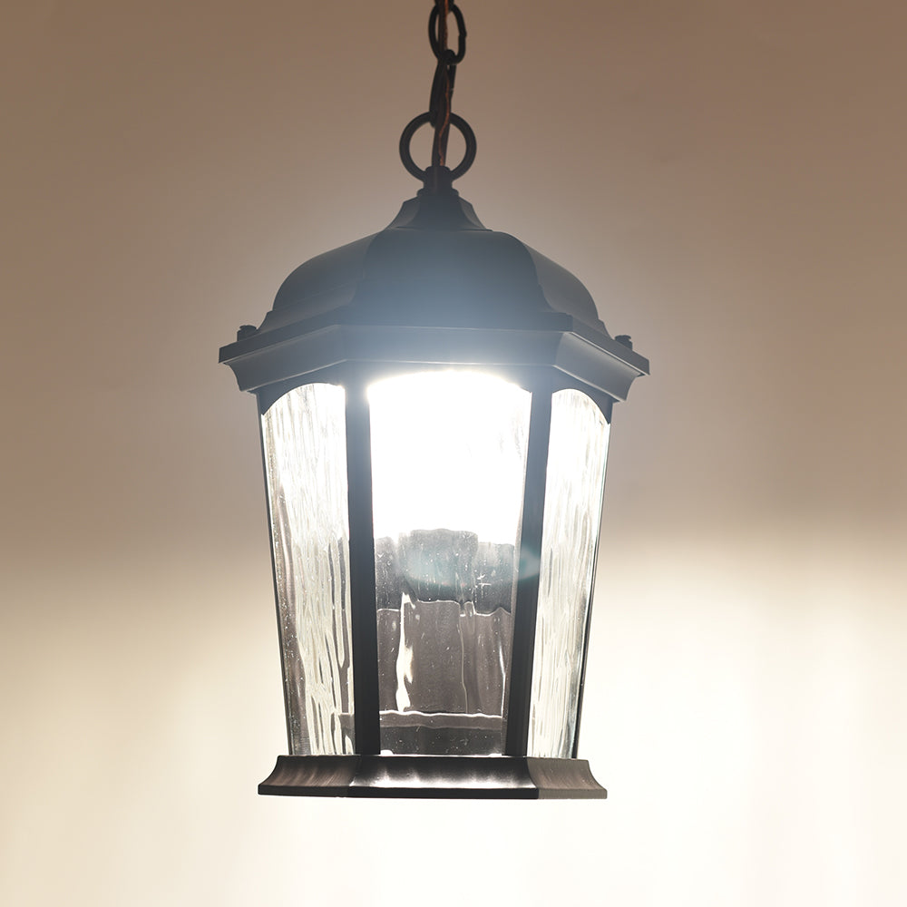 Outdoor Hanging Pendant Lantern Light Fixture
