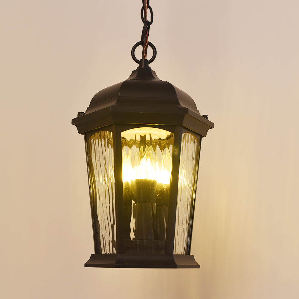 Outdoor Hanging Pendant Lantern Light Fixture