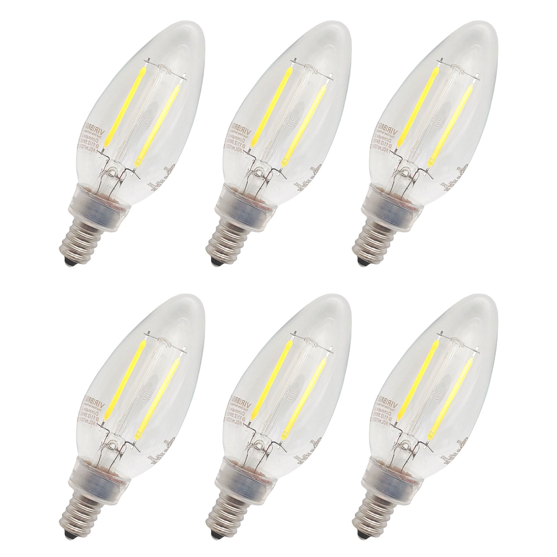 LED bulb for chandeliers