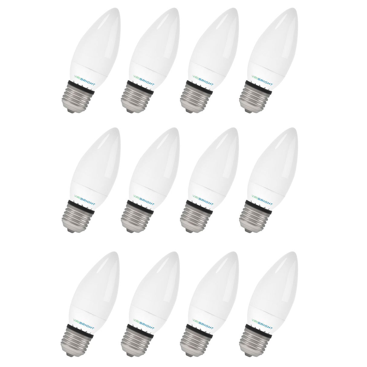 Chandelier 25-Watt Equivalent B11 E26 Frosted LED Light Bulb