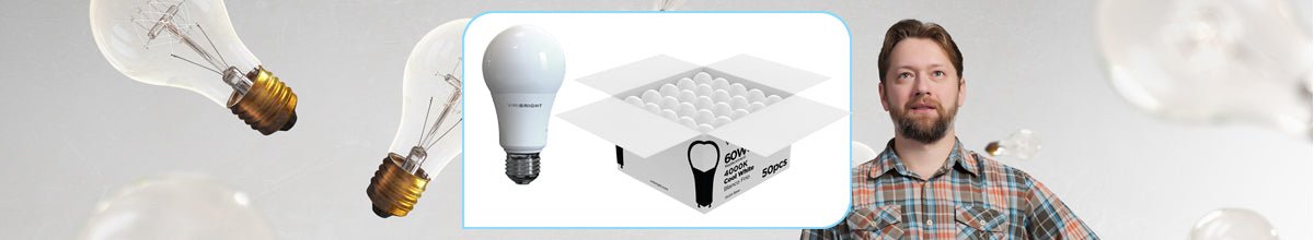 Contractor Pack LED Light Bulbs - Viribright