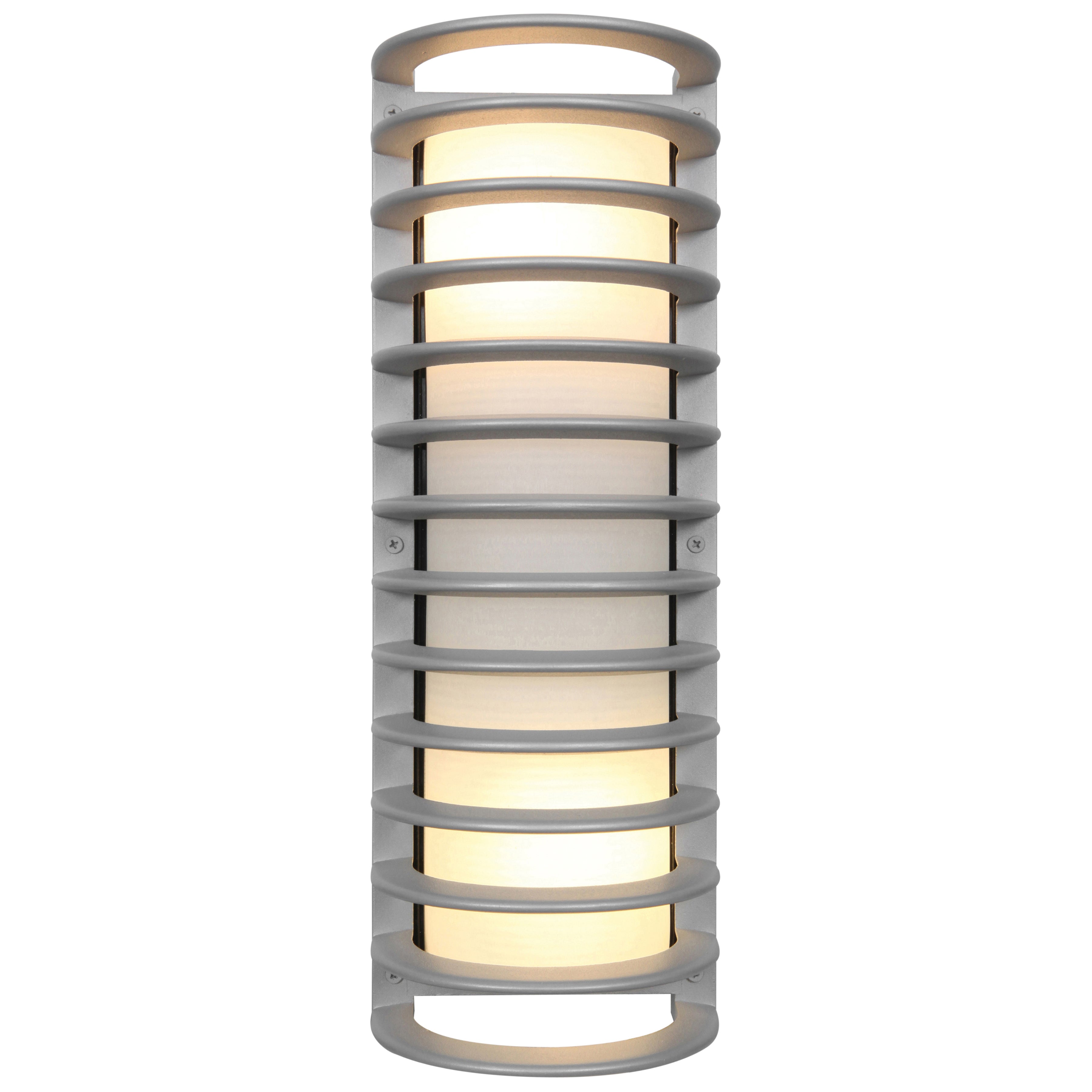 Bermuda Tall Outdoor LED Wall Mount Sconce, Satin