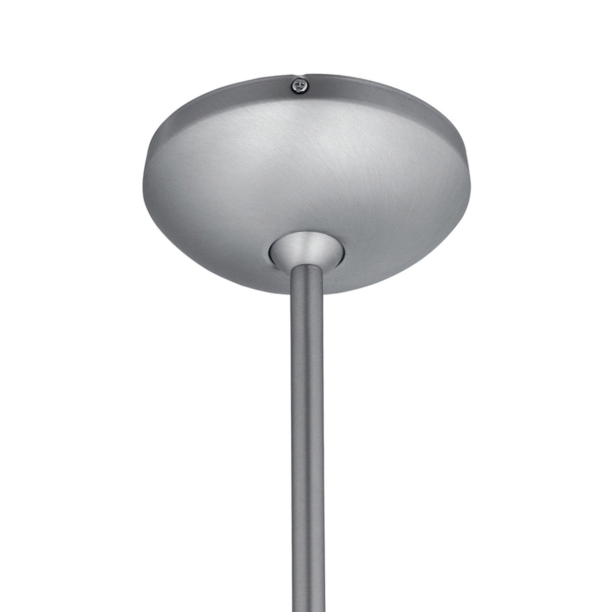  Glass`n Glass Cylinder 10" Contemporary Hanging Light Brushed Steel