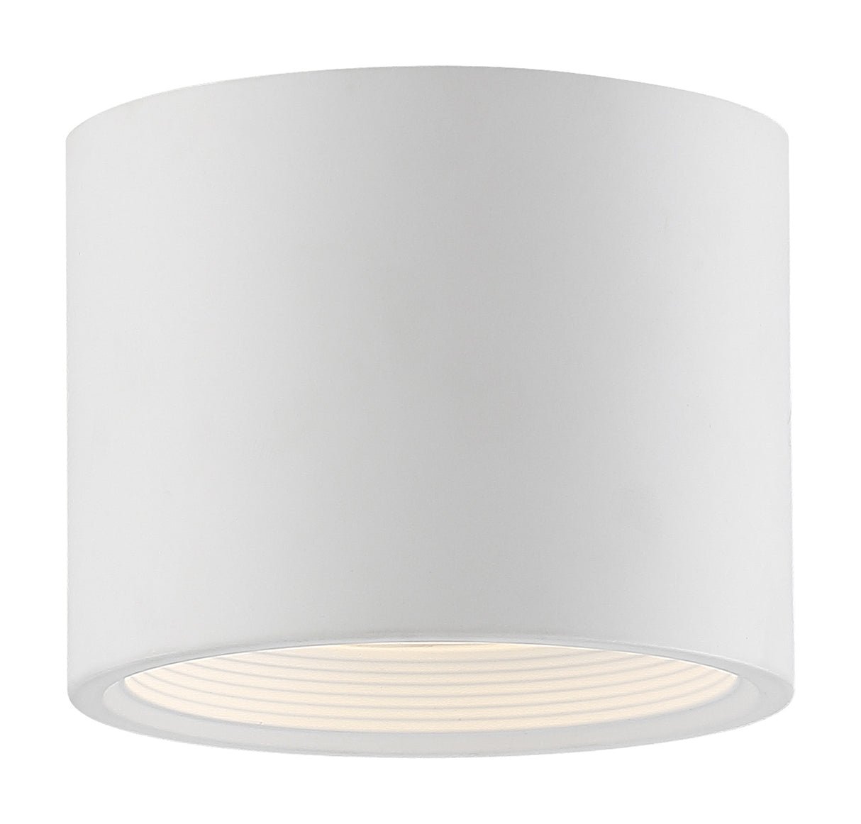 Reel 1 Light 5.25in. Flush Mount - White