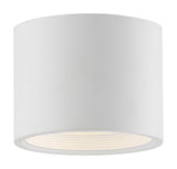 Reel 1 Light 5.25in. Flush Mount - White