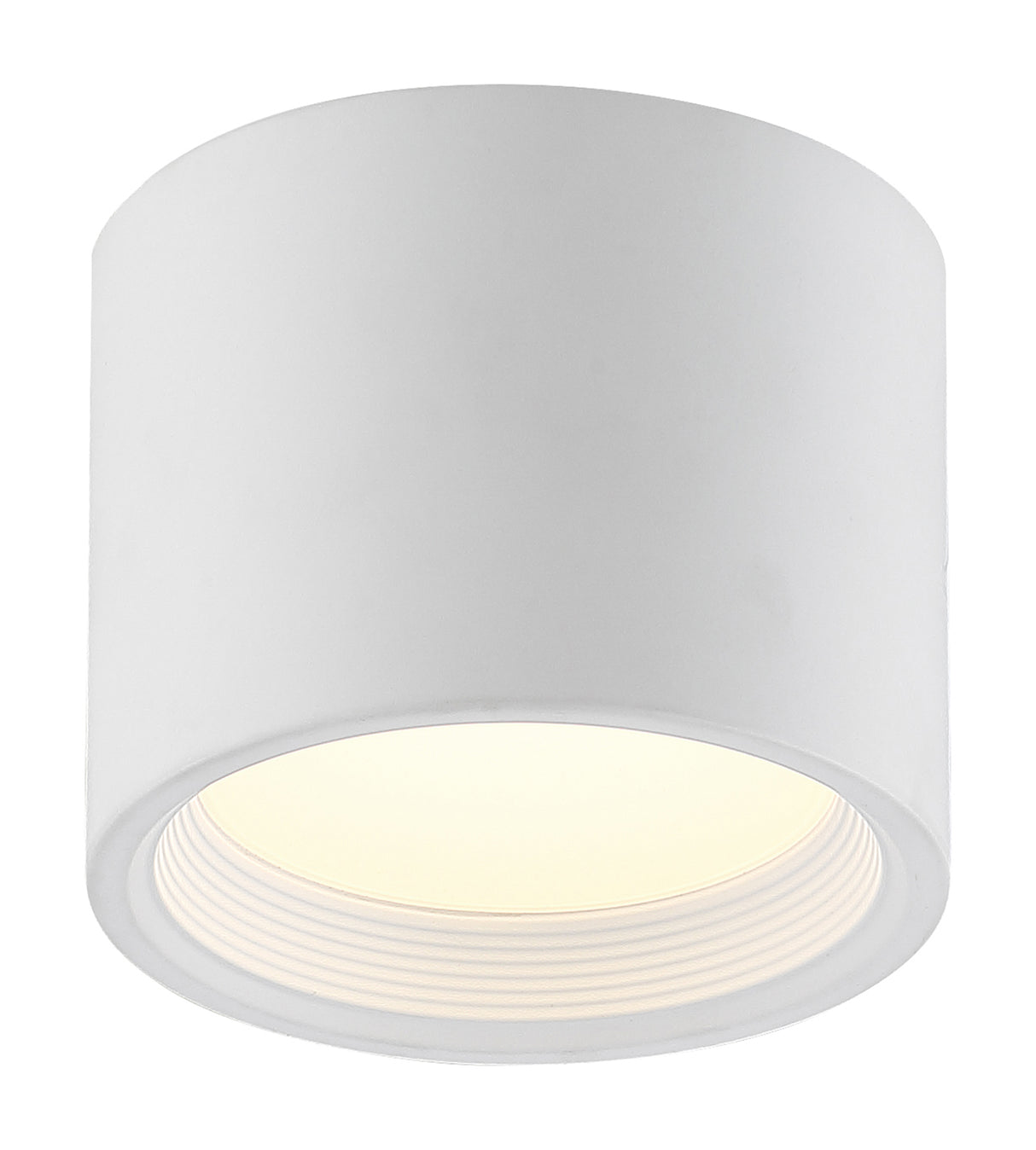 Reel 1 Light 5.25in. Flush Mount - White