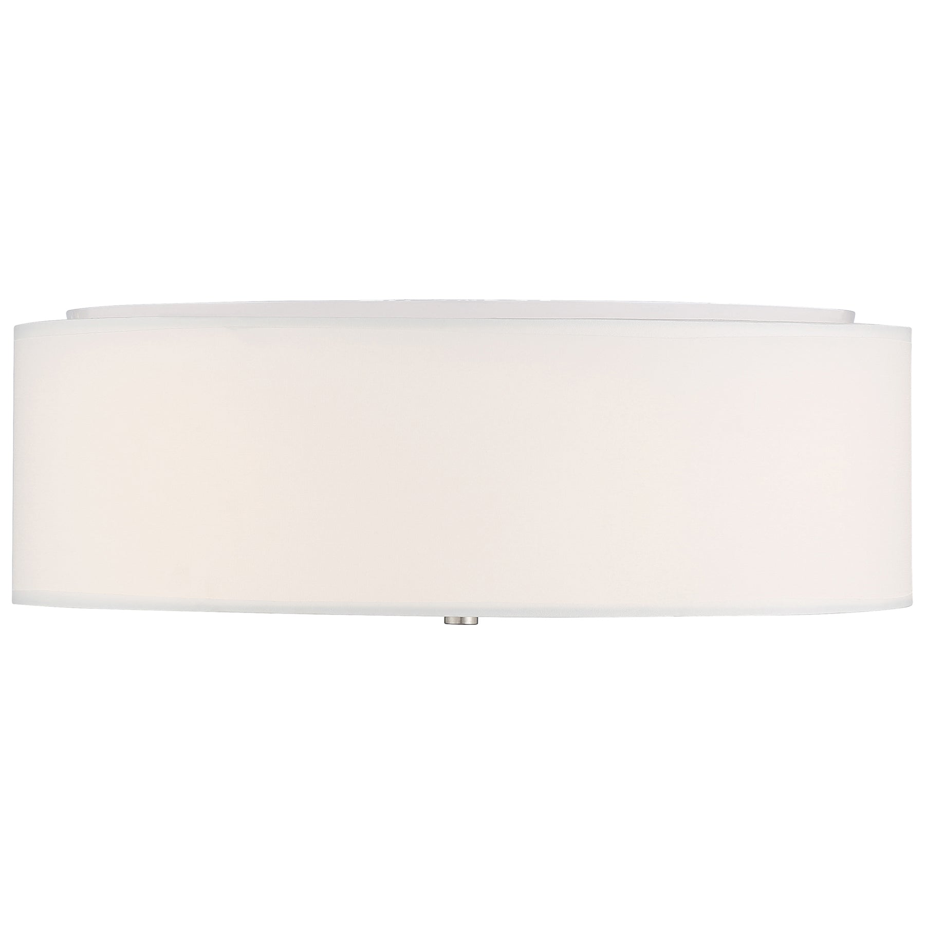 Mid Town 3 Light 18in. Flush Mount - Brushed Steel