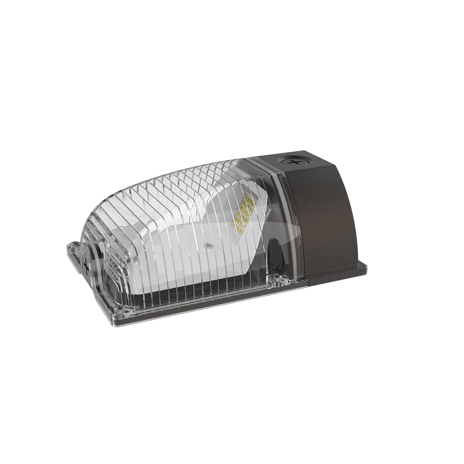 LED Wallpack 26-Watt 2600lm 5000K 100-277v PC Cover with Photocell