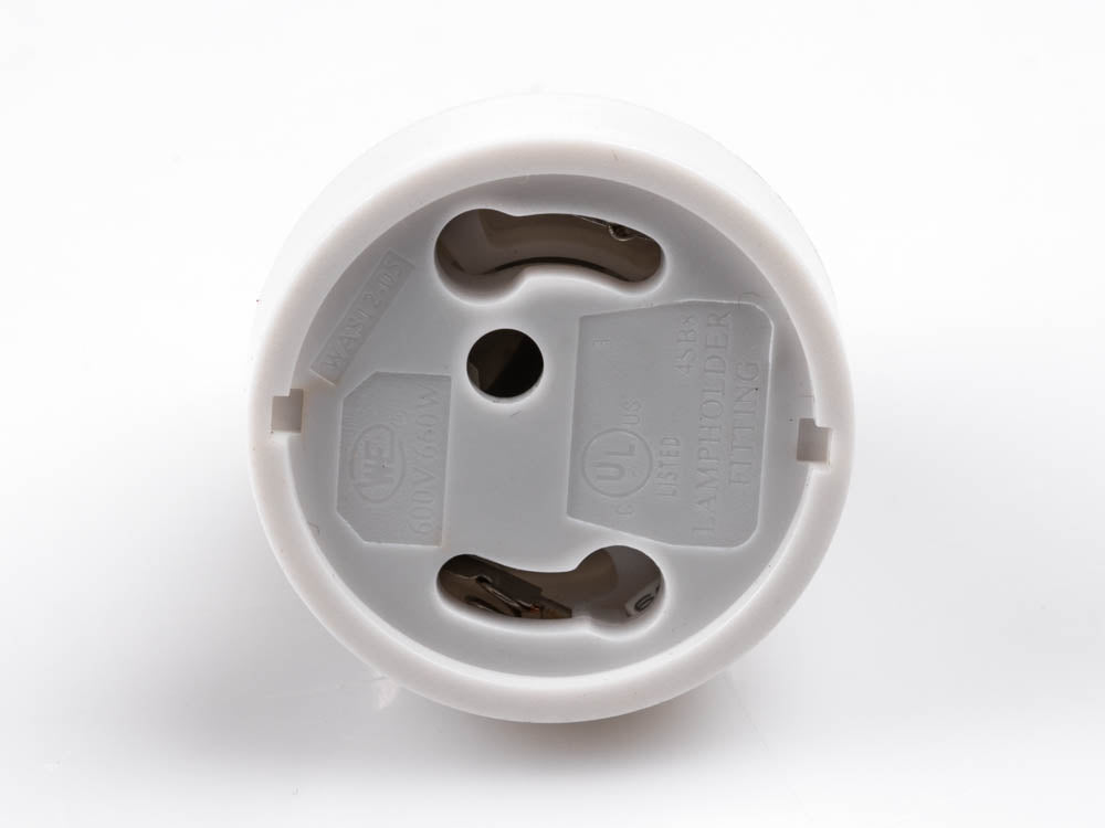 E26 Base to GU24 Base Socket Adapter - E26-GU24