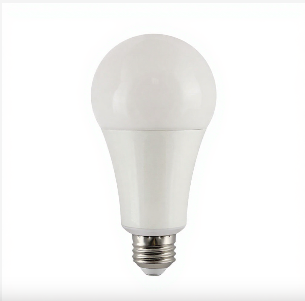 A19 LED Bulb, E26, 5W, Dimmable, 450 Lumens, 90 CRI, CEC - 2700K (2 Pack)
