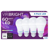 60-Watt EQ A19 E26 Non-Dim 800lm LED Light Bulb (24 Pack)