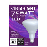 100-Watt EQ BR40 Dimmable 1400lm LED Light Bulb [Energy Star, UL Listed]