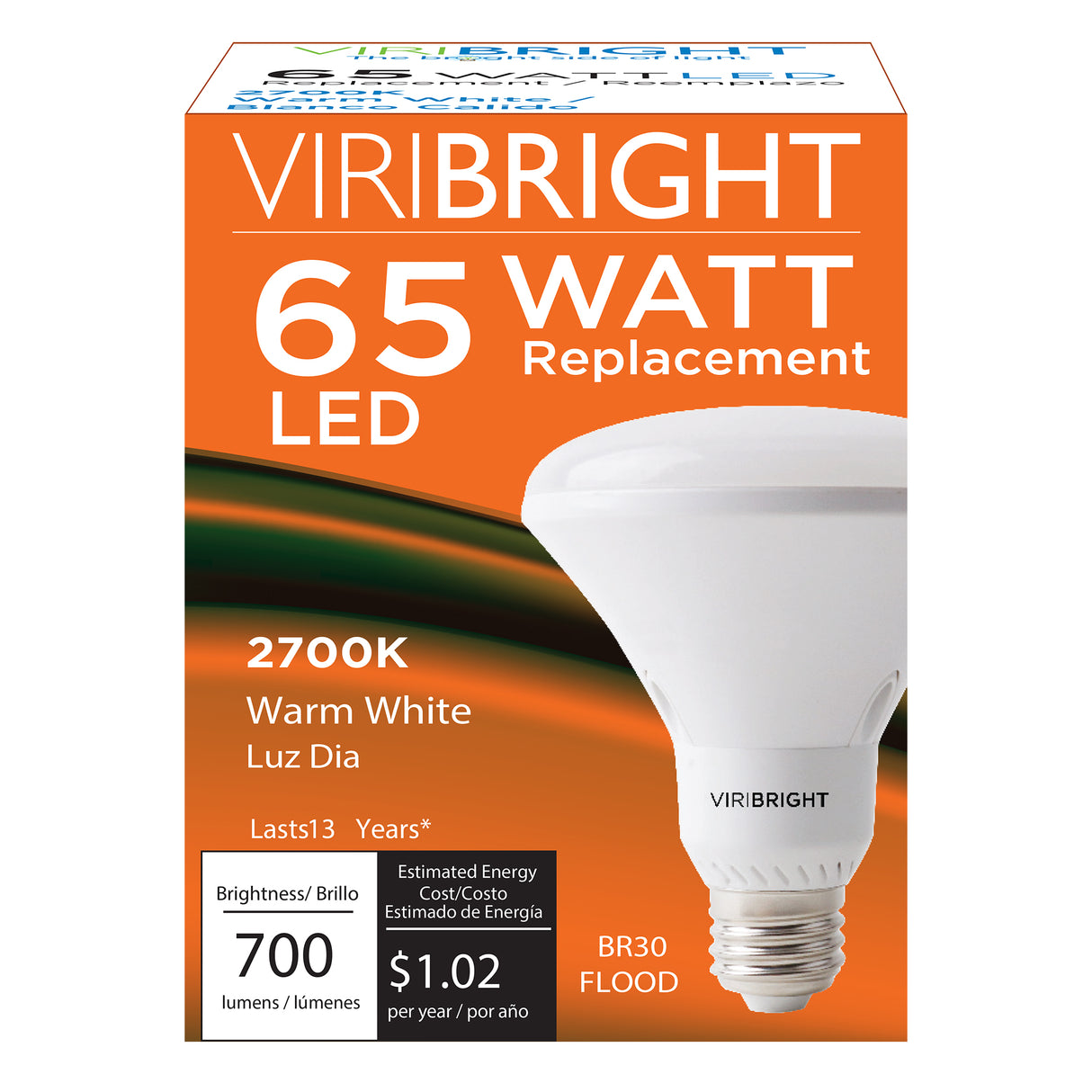 BR30 LED Bulb, T20 850 Lumens  UL+ES+T20