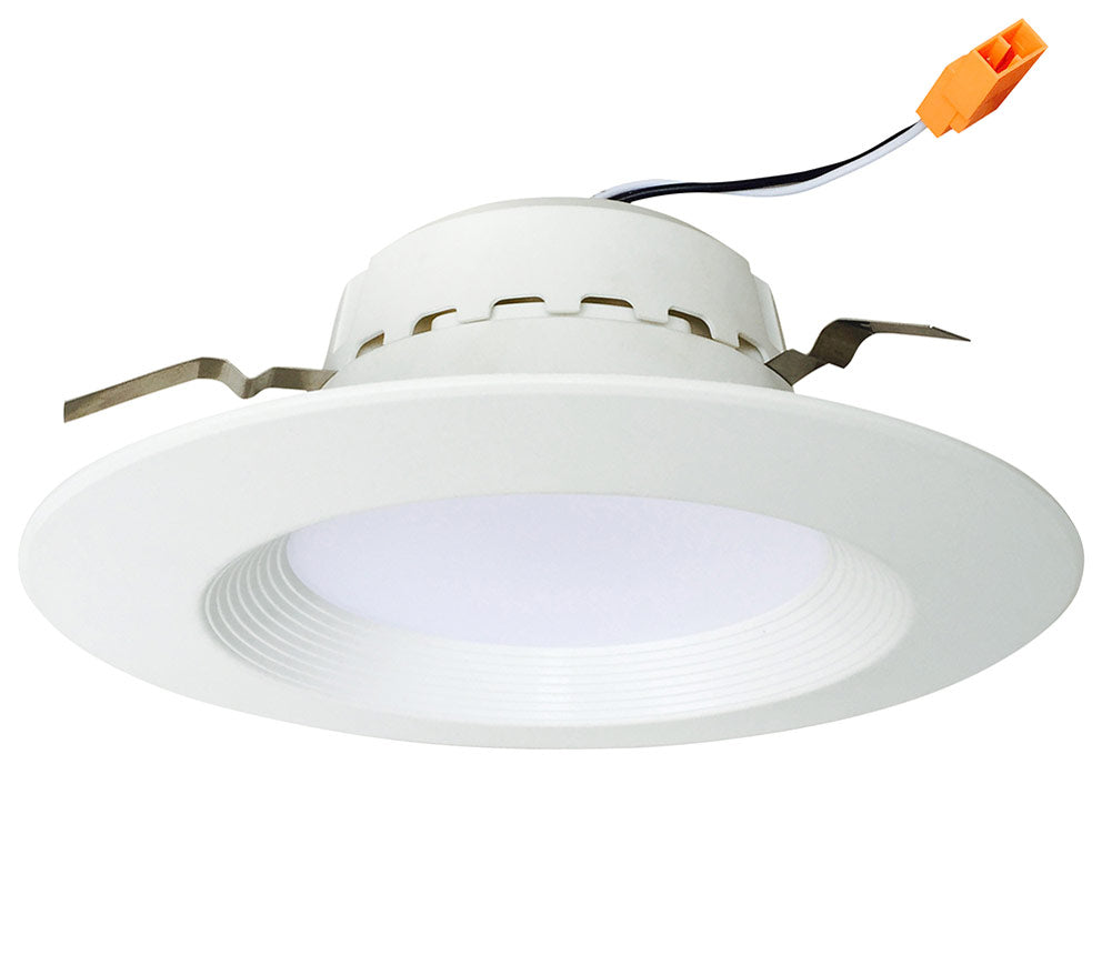 13-Watt 4" Retrofit Dimmable LED Downlight with E26 Adapter (12-Pack)