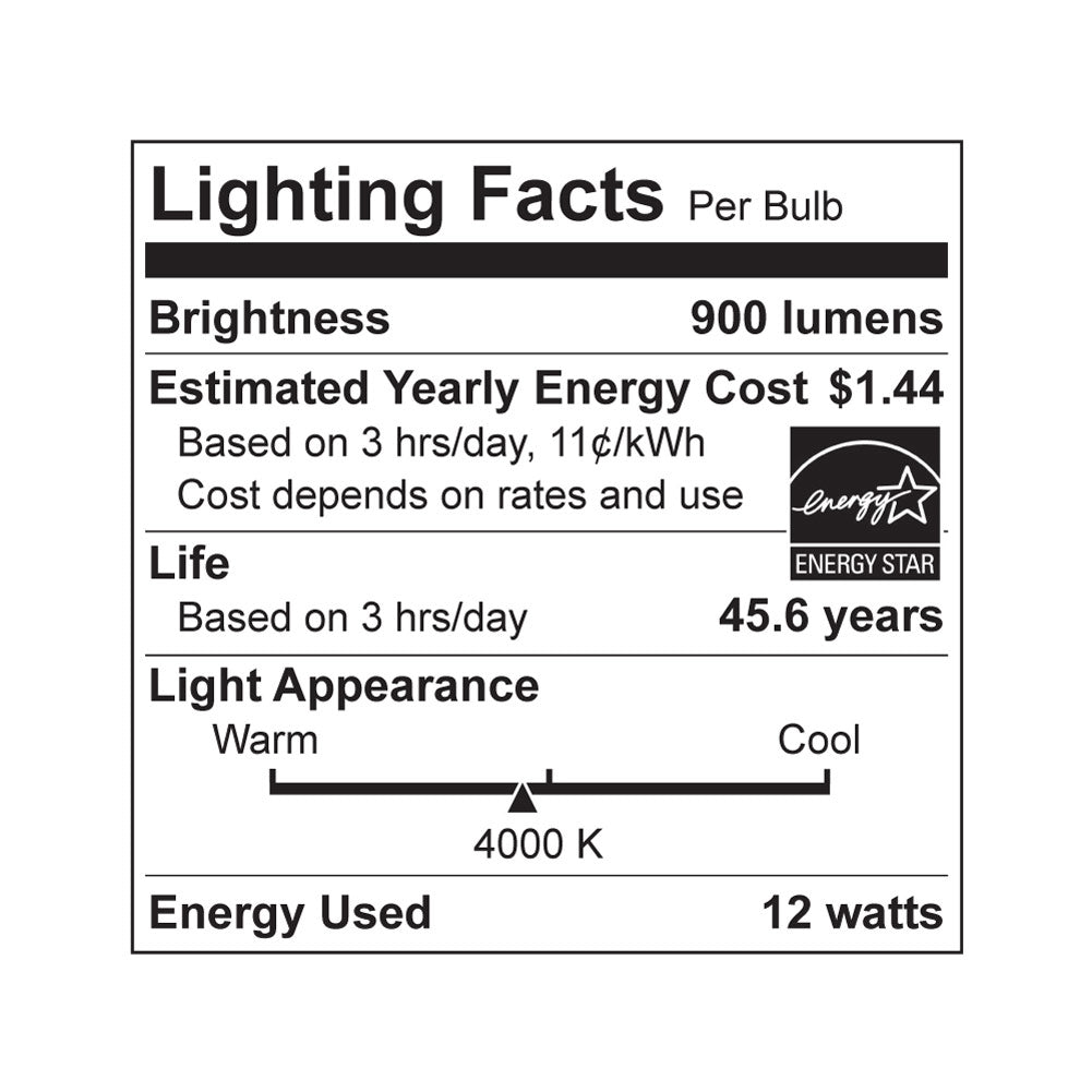 12-Watt 6" Canless Slim 4000K 900lm 120V LED Downlight (12-Pack)