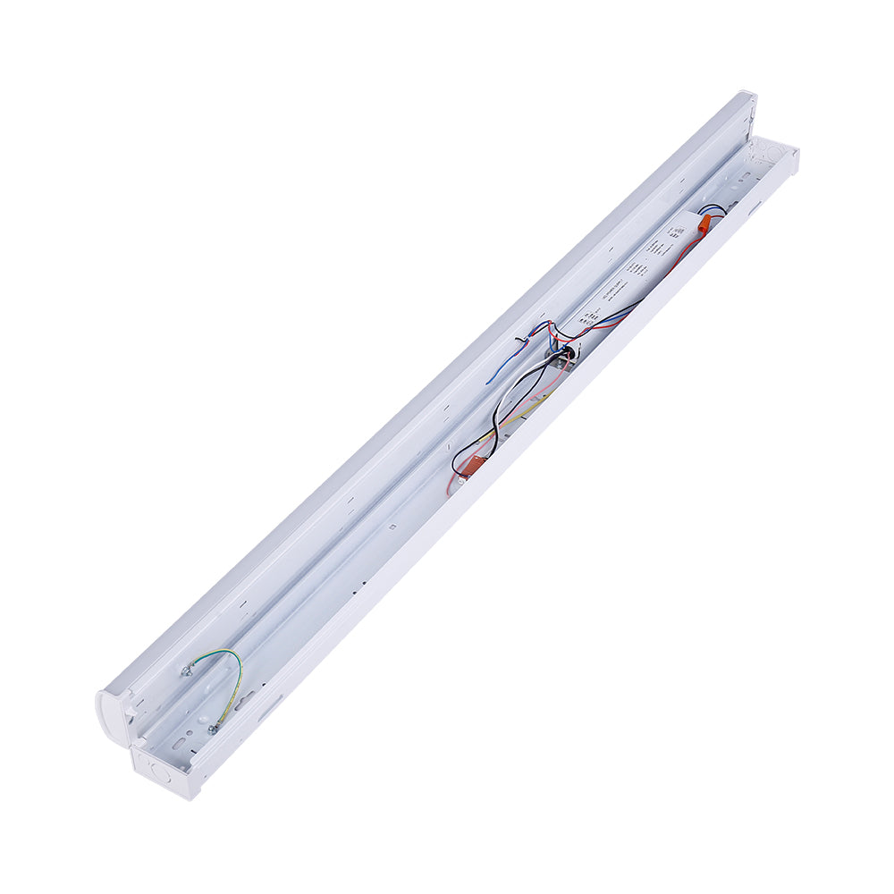 25/38/45-Watt CCT Selectable 4ft. 5870 Lumen Linear Strip LED Light Tube (6-Pack)