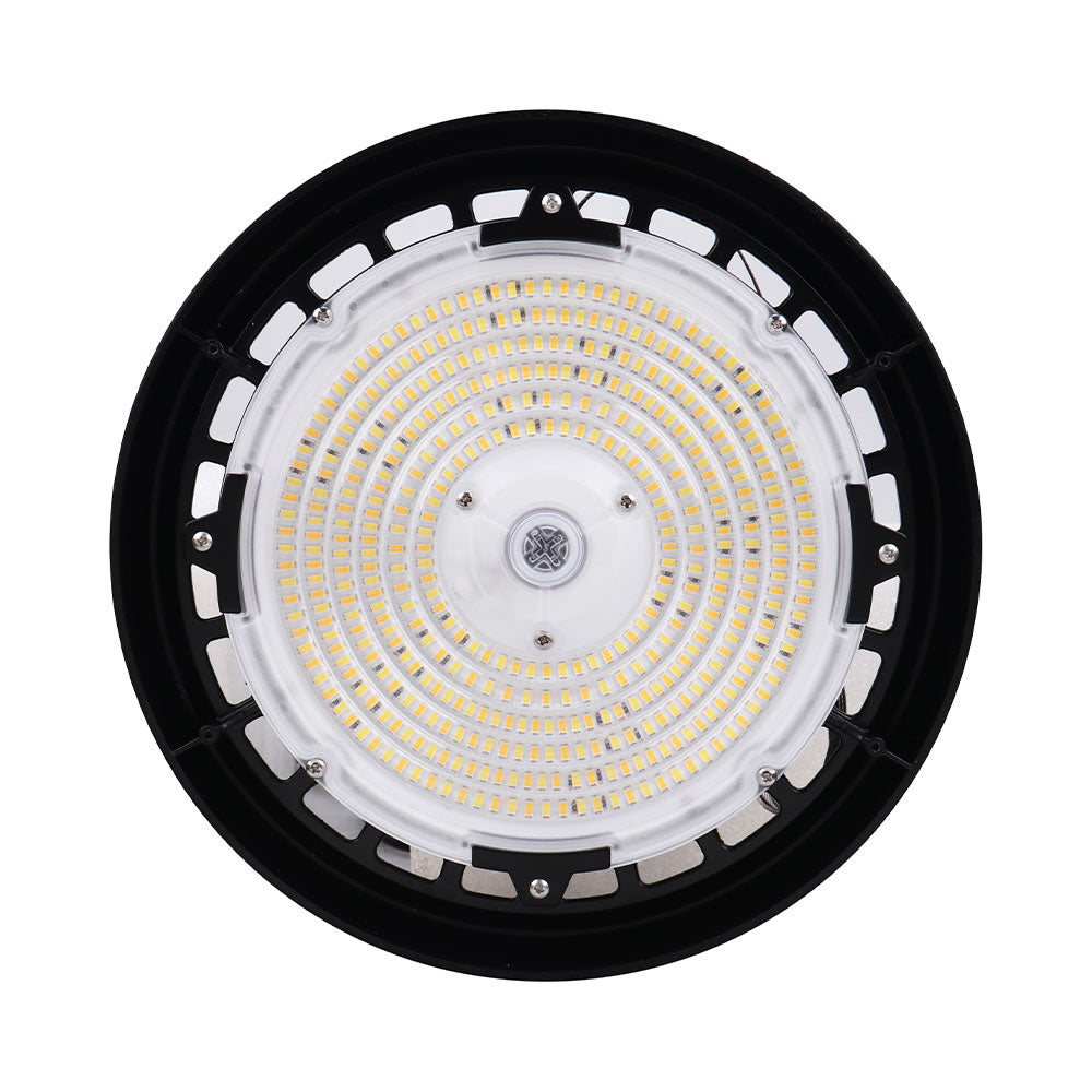 150-Watt LED UFO Highbay CCT Selectable 3500K/4000K/5000K AC120-277V 22550lm Light