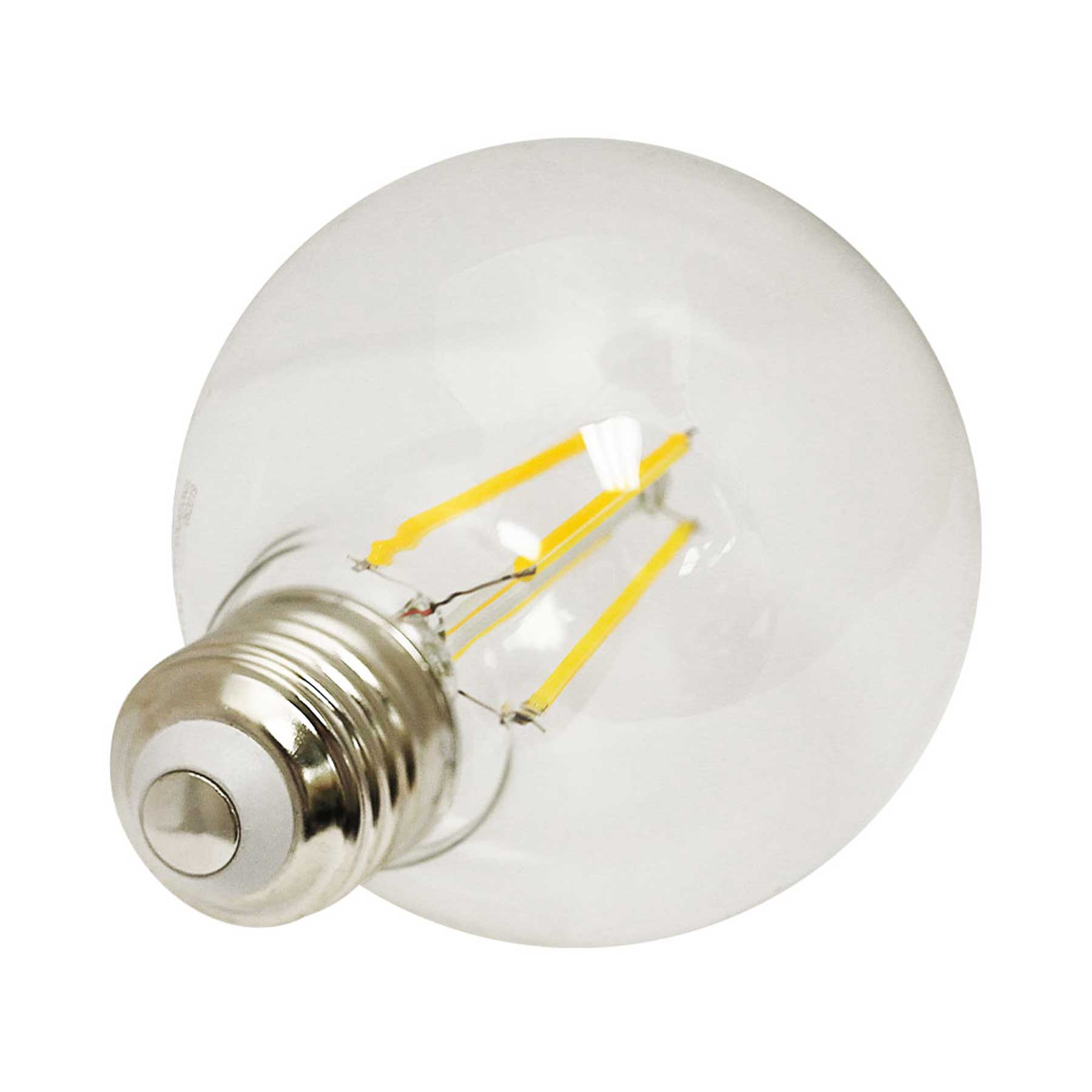 Viribright - 100-Watt Equivalent Globe G25 E26 LED Filament Light Bulb - 450133-ES