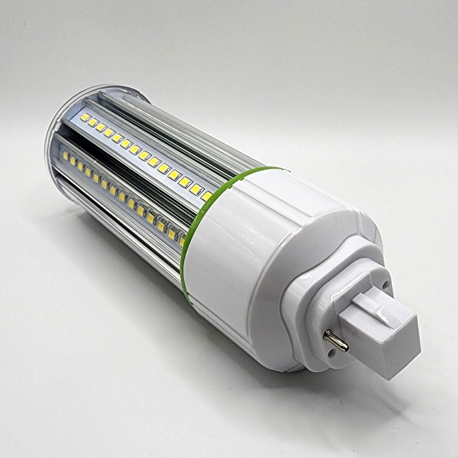 Viribright - 20-Watt Vertical PL Corn Bulb G24D/GX24D (2 PIN) Suitable Enclosed fixtures - 97946