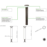  View details for 3.5ft. Aluminum Bollard 26-Watt 2290 Lumen LED Light 3.5ft. Aluminum Bollard 26-Watt 2290 Lumen LED Light