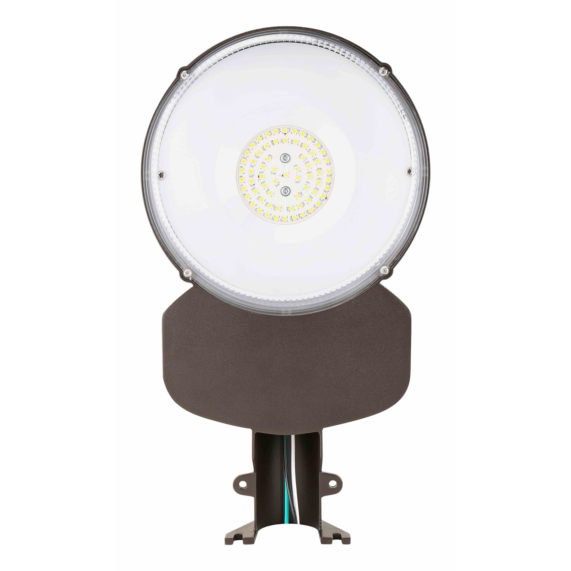 Dusk to Dawn 65-Watt Dark Bronze LED Light Fixture (5000K Daylight)