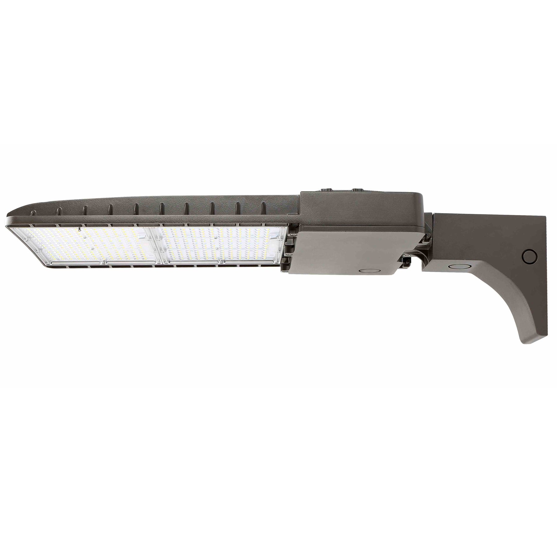 250-Watt LED MAL04 Series 34500 Lumens 120v-277v Shoebox Area Light, Square Mount Included