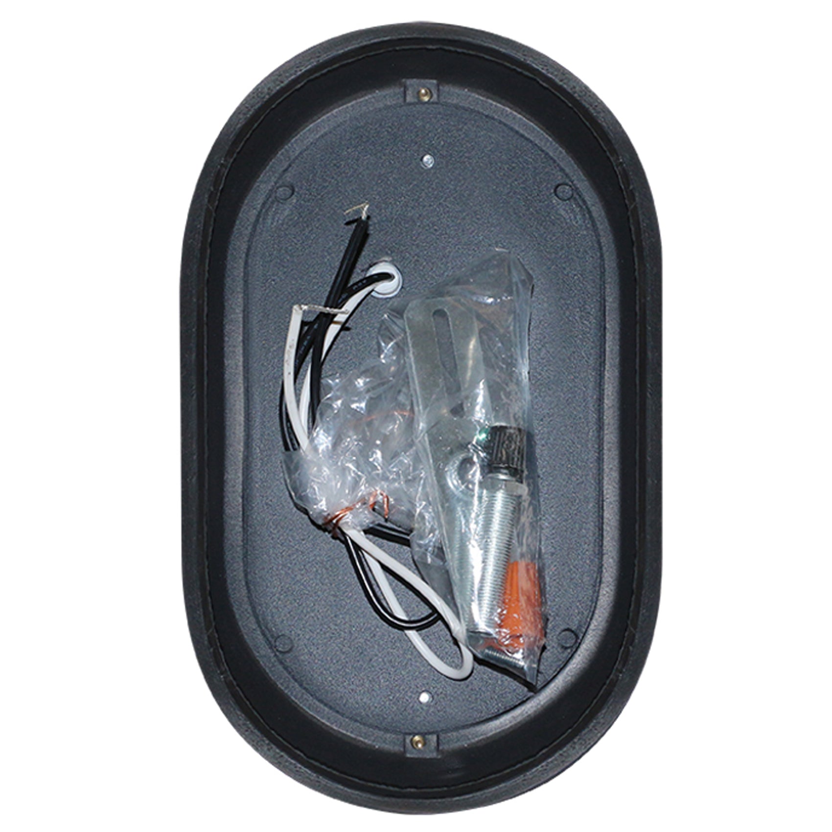 Wet-Rated Black LED Wall Sconce with Cool White Light for Bright Illumination