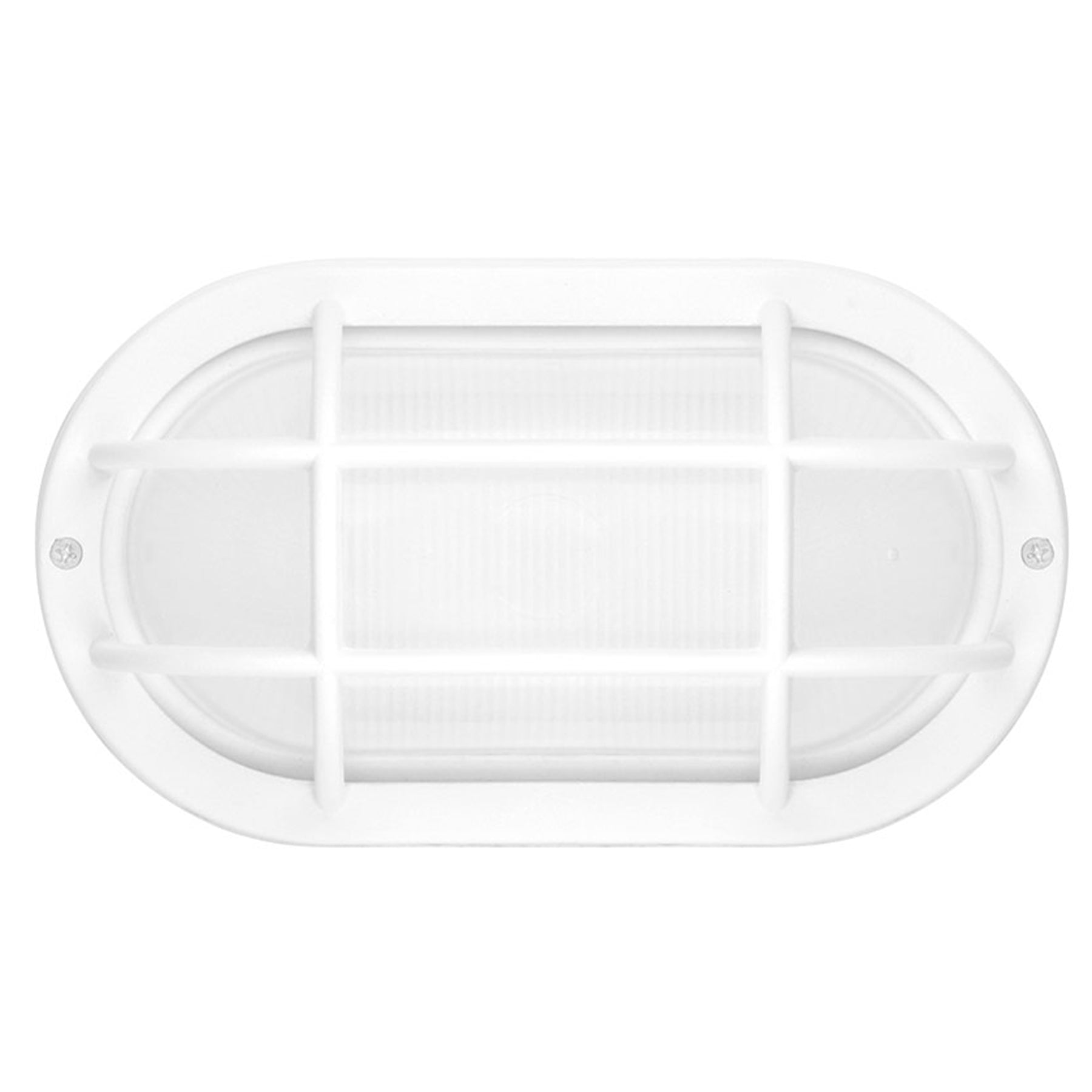 Oval-Shaped White LED Wall Sconce for Versatile Outdoor Illumination