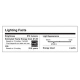 Viribright 11 in. LED Wall Sconce White