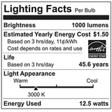 Outdoor 12" Wall 12" Sconce LED Lighting Fixture, Brushed Nickle