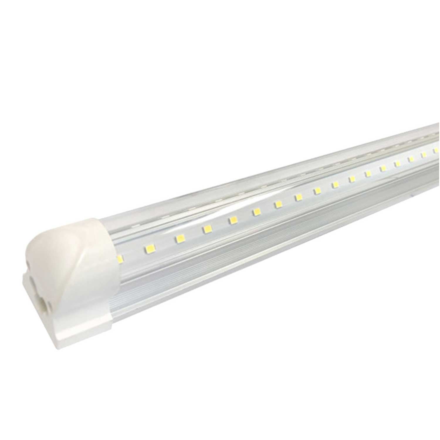 60-Watt T8 8-Foot 8670 lumens Frosted Integrated LED Light Tubes