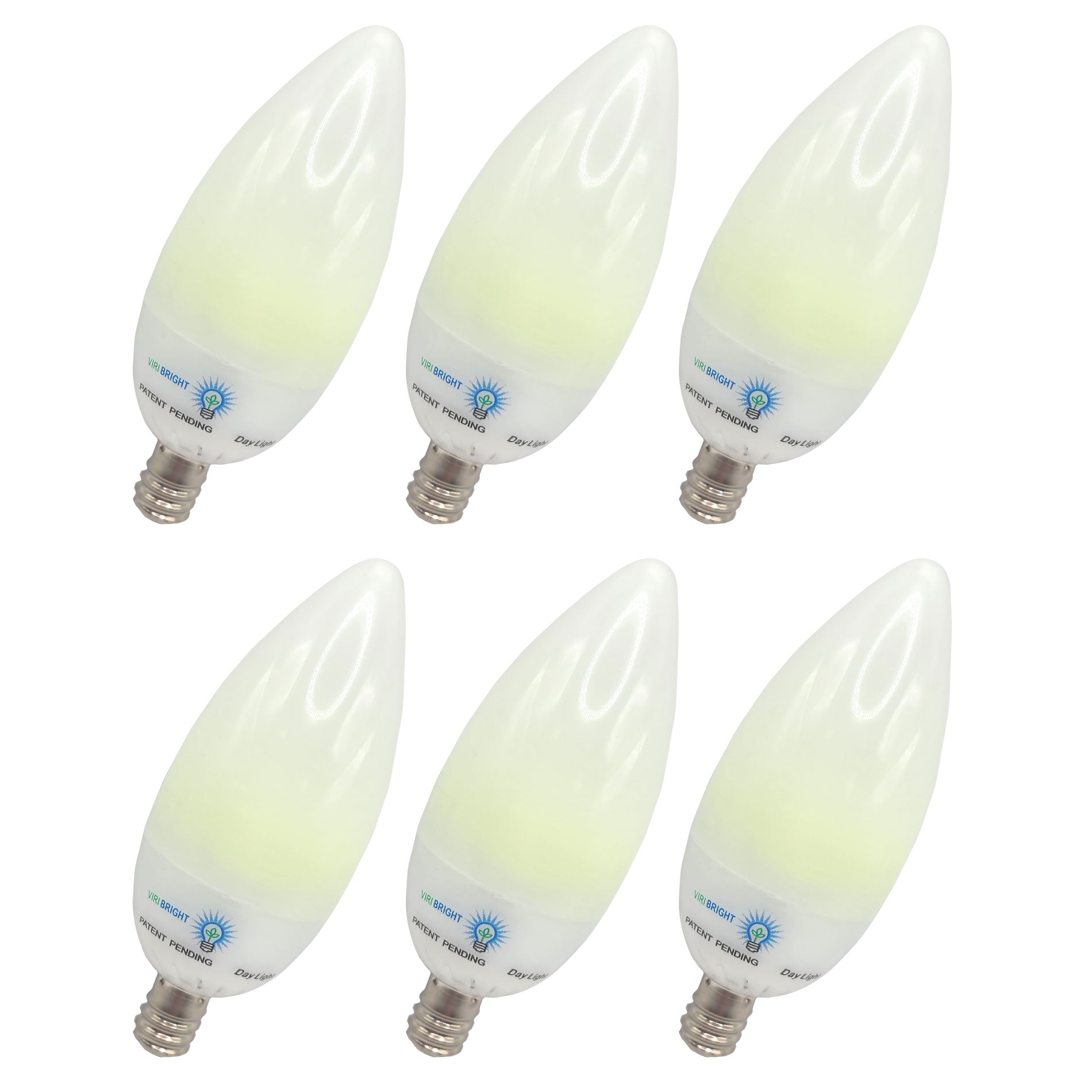 Chandelier Candelabra 22-Watt Equivalent B11 E12 LED Frosted LED Light Bulbs