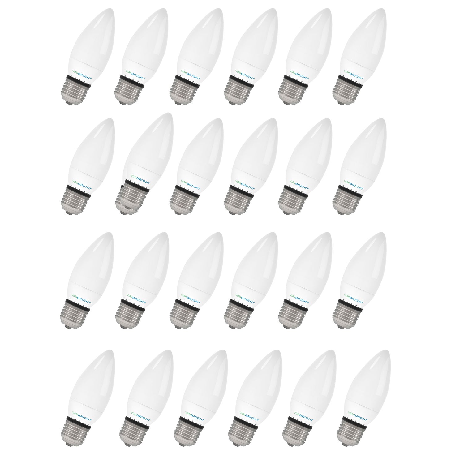 Chandelier 25-Watt Equivalent B11 E26 Frosted LED Light Bulb