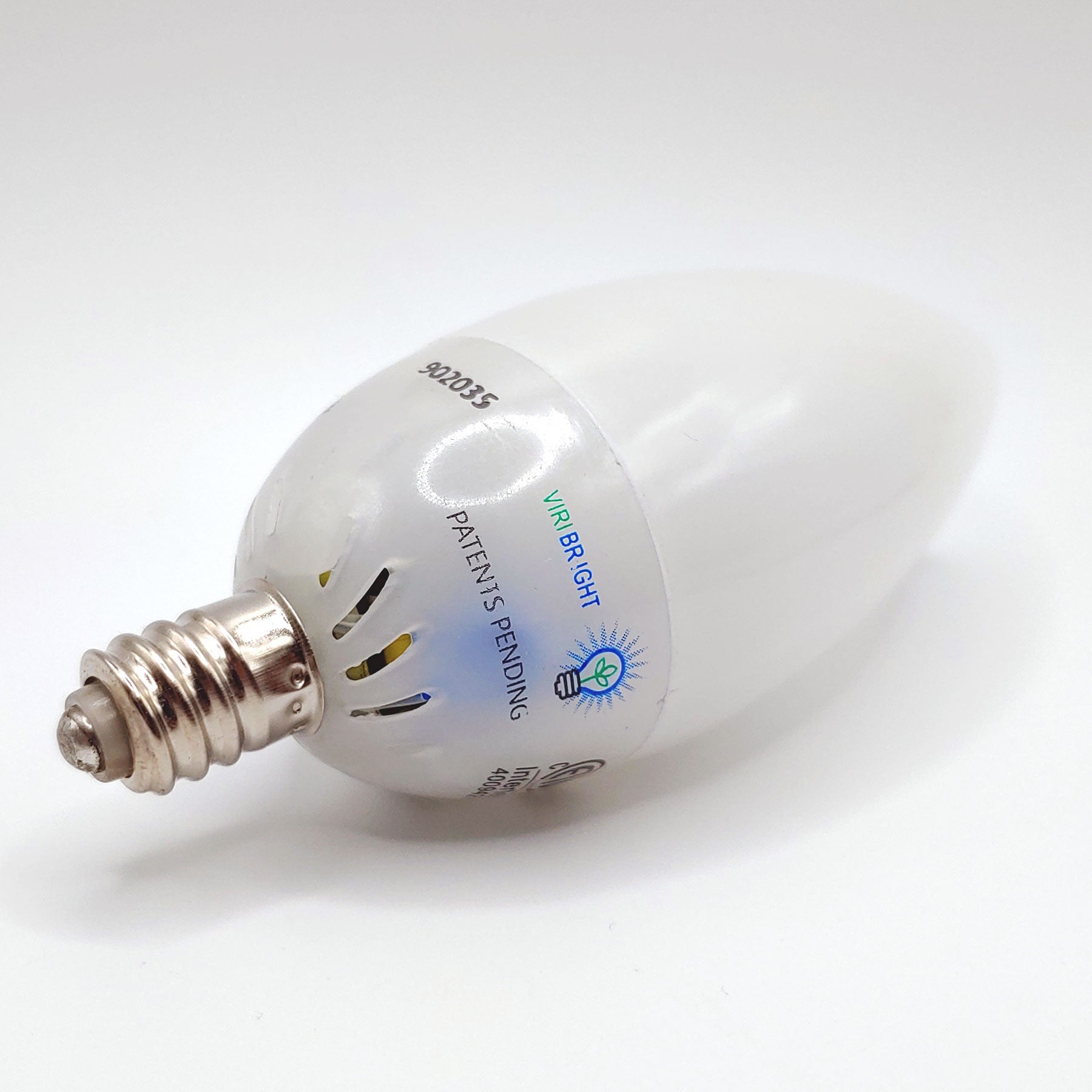 Chandelier 25-Watt Equivalent B10 E12 Frosted LED Light Bulb