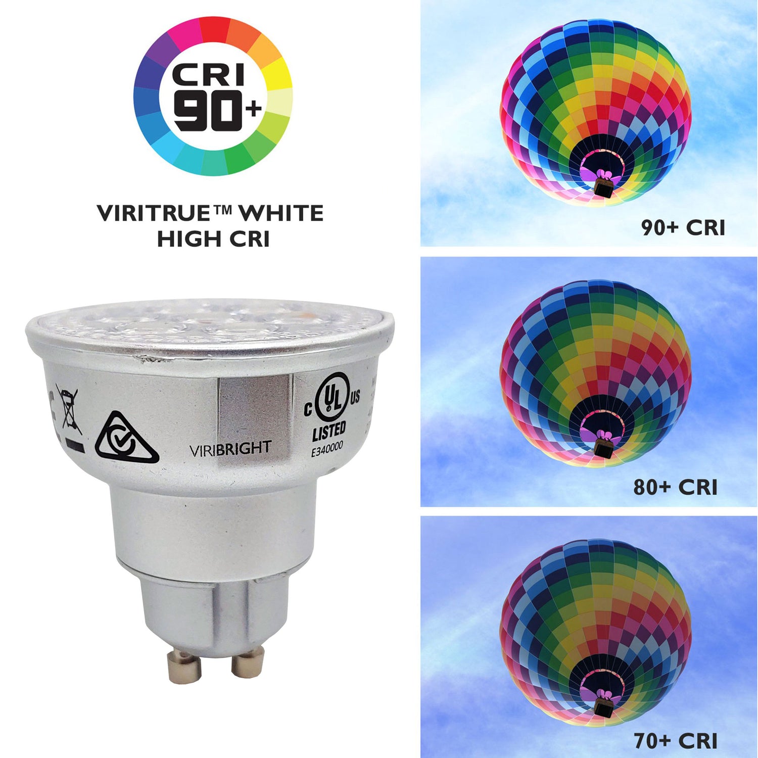  View details for 50-Watt Equivalent MR16 GU10 Dimmable LED Flood Light Bulb 50-Watt Equivalent MR16 GU10 Dimmable LED Flood Light Bulb