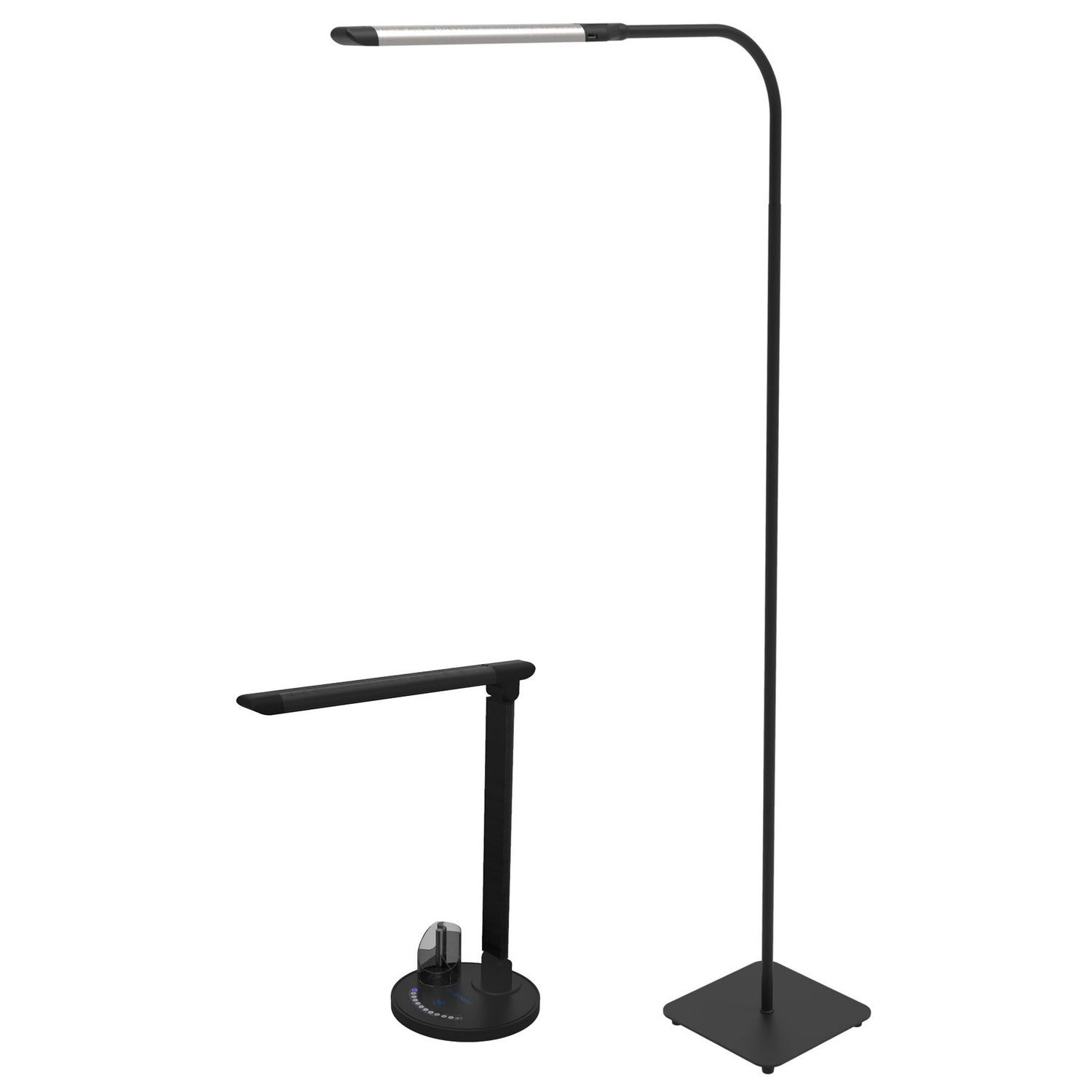Viribright LED Desk Lamp Floor & Desk Bundle